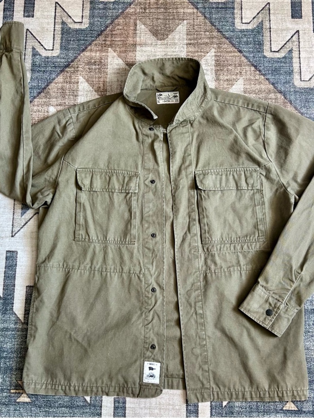 Van’s Military Canvas Shirt Jacket